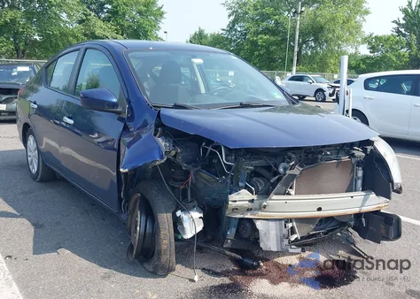 2018 Nissan Versa 1.6 Sv из США, поврежденный, VIN 3N1CN7AP9JL844967